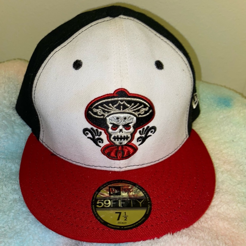 New Era Albuquerque Isotopes Vintage Day of the Dead New Era Fitted Cap Sz 7 1/2